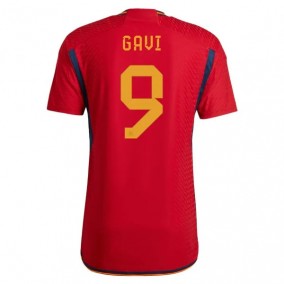 Prima Maglia Spagna Mondiali 2022 Pablo Paez Gavi 9